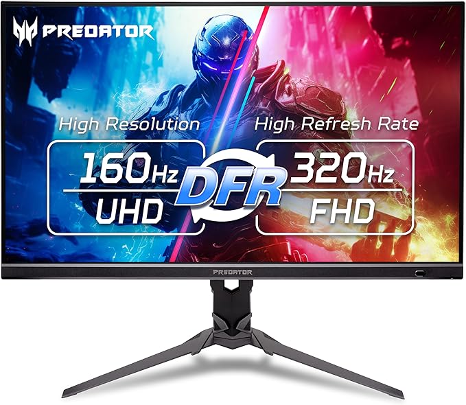 Acer Predator Gaming Monitor | 27" UHD 3840 x 2160 IPS | AMD FreeSync Premium | by Acer