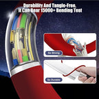 3-Pack Red 60W USB C to USB C Cable, Type C Fast Charging Cable - Image 4