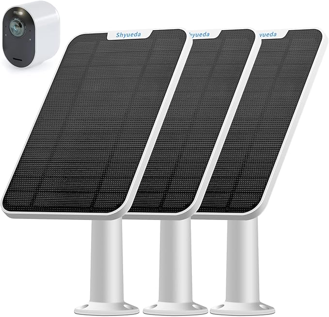 4W Solar Panel Charging Compatible by Shyueda