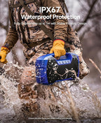 IPX7 Waterproof Outdoor Bluetooth Speaker, 32H Playtime, Floating Design - Image 3