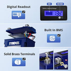 TYKOOL YTZ10S 12V 6Ah, 3X Cranking Amps, 5X Life, High Performance Lithium - Image 4