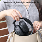 TOZO HT2 Hybrid Active Noise Cancelling Headphones, Wireless Over Ear Bluetooth - Image 9