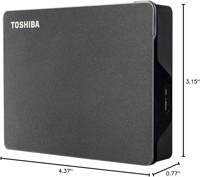 Toshiba Canvio Gaming 4TB Portable External Hard Drive USB 3.0, PC & Mac - Image 9