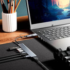 PANPEO Aluminum 7 in 1 USB C & USB Hub - Image 5