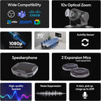 Teams Video Conferencing System – Full HD 1080p PTZ Camera - Image 3