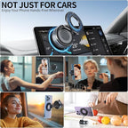 Vacuum Suction Magnetic Phone Holder, 2025 Upgraded Vacuum Suction Cup Mount - Image 2
