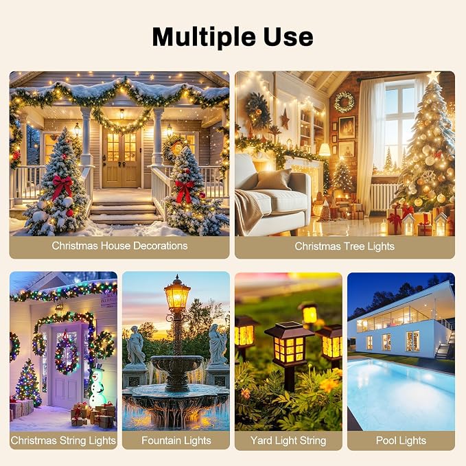 Lights Plug Timer Outdoor, Dusk to Dawn Electrical Timer Switch - Image 7