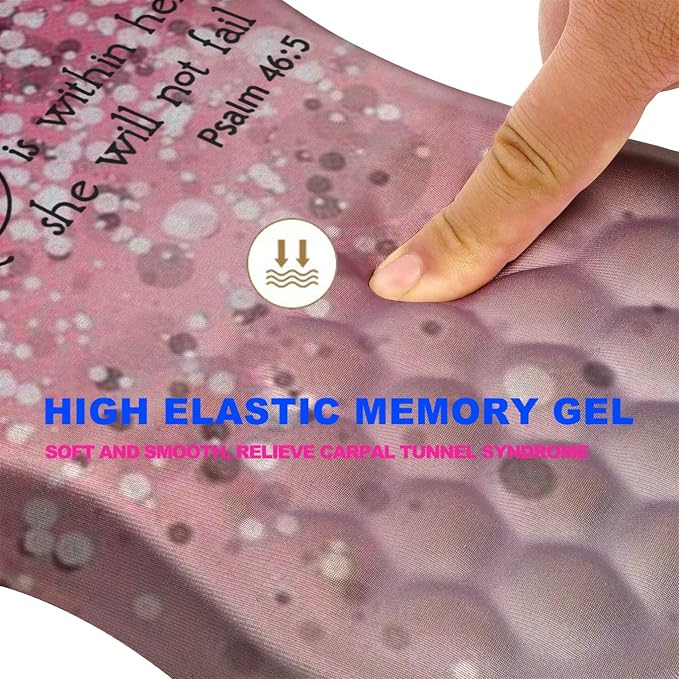 Mouse Pad Wrist Support, Ergonomic Mouse Pad - Image 3