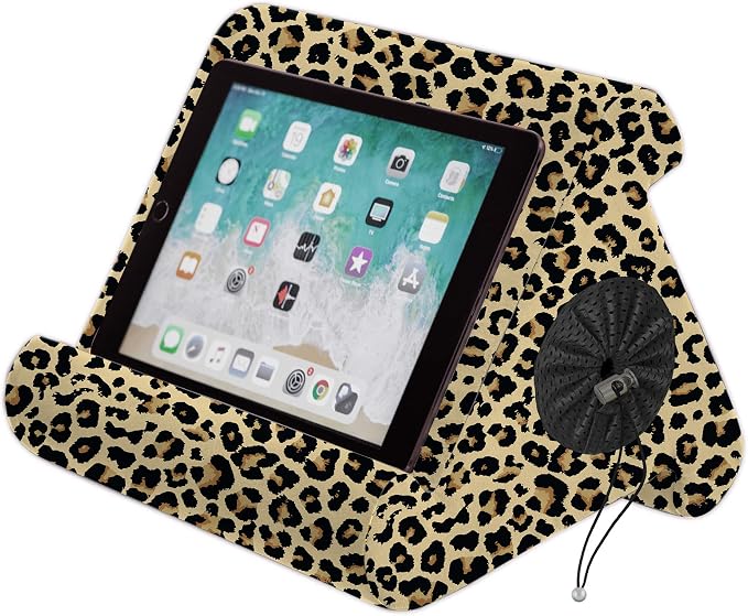 Flippy Tablet Stand with Cubby Storage and Multi-Angle Viewing by Flippy