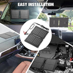 GRECELL 12V 25W Solar Battery Charger Maintainer, Portable Solar Panel Car - Image 8
