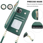 Bocasal Crossbody Wallet Case for iPhone 11 Pro - Image 6