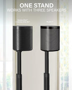 SANUS Adjustable Height Wireless Speaker Stands Designed - Image 3
