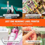 Nemonic Label Printer | Inkless Bluetooth Thermal Label Printer - Image 3