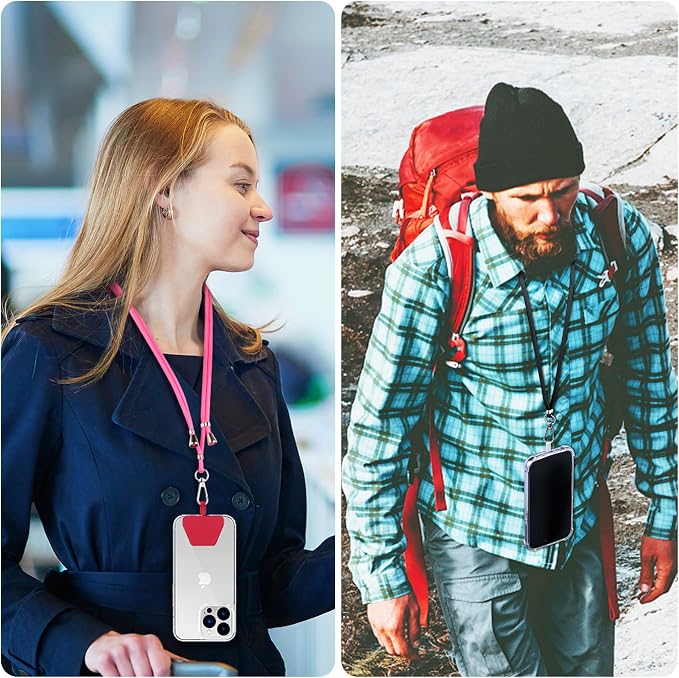 CACOE Phone Lanyard 2 Pcs-2 Pcs Adjustable Neck Strap, Universal Crossbody - Image 7