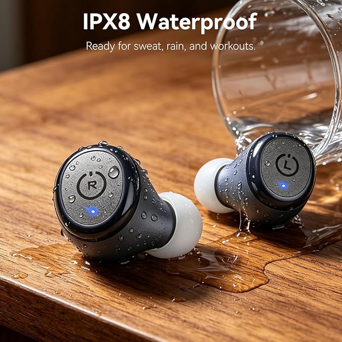 TOZO T10 Wireless Earbuds Bluetooth 5.3 Headphones, App Customize EQ, Ergonomic - Image 5