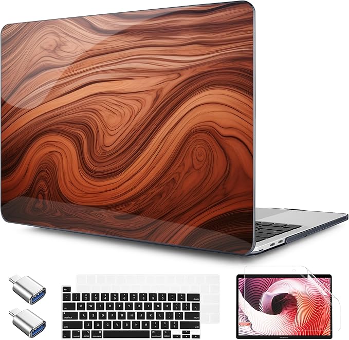 TWOLSKOO Compatible with MacBook Pro 13 inch Case 2023-2016 A2338 M2/M1 A2251 by TWOLSKOO