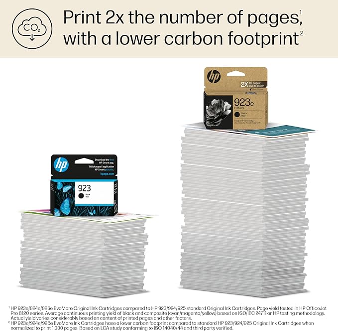 HP 923e Black EvoMore Ink Cartridge Printers | Works - Image 4