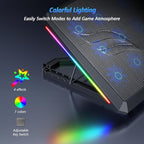 Laptop Cooling Pad with 12 Quiet Fans, Slim Portable - Image 4