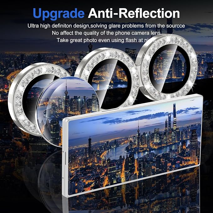 for Samsung Galaxy Z Fold 7 Camera Lens Protector, Individual Metal Ring - Image 4