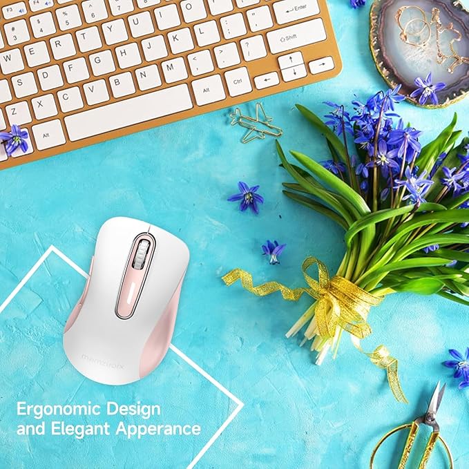 memzuoix 2.4G Wireless Mouse, 1400 DPI Computer Mice - Image 6