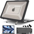 Batianda Case for New MacBook Air 13.6 inch 2025 M4 Chip 2024 2022 Release by Batianda