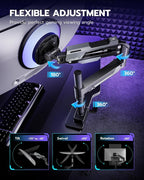 ARES WING Single Monitor Mount, Ultrawide Monitor Arm - Image 5