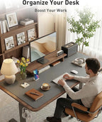 Aothia Faux Leather Desk Mat - Image 3