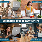 Lifelong Ergonomic Adjustable Laptop Stand - Image 8