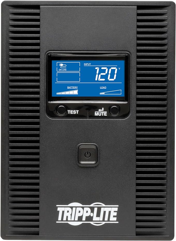 Tripp Lite SMART1300LCDT 1300VA UPS Battery Backup, LCD Display, 8 Outlets - Image 5