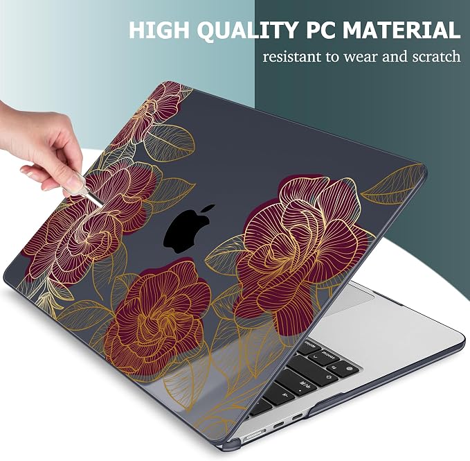 Mektron for 2025 M4 MacBook Air 13.6 Inch A3240 Case Fits 2023 A2681 M2 2024 - Image 7