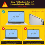 Mektron Case for MacBook Pro 16 Inch A2141 Cover 2019 Release 16" - Image 2