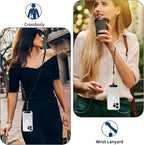 CACOE Cell Phone Lanyard Universal Crossbody Multifuctional Lanyard Compatible - Image 8