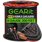 GEARit Speaker Wire 14 Gauge, Speaker Cable 200ft by GEARit