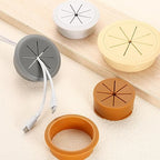 uxcell 6 Pcs Desk Grommet, Fit 53mm/2.09" Plastic Cable Hole Cover Bulk Top Hat - Image 4