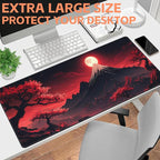 Mouse Pad Large Japanese Landscap Non-Slip Game Desk Mat - Image 6