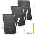 Solar Panel for Security Camera, 5W USB Solar Panel for DC 5V Security Camera by WININMETA