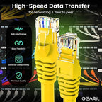 GearIT Cat 6 Ethernet Cable Cat6 Network Patch, Snagless Cord, Internet - Image 3