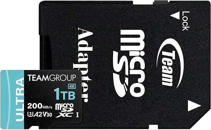 TEAMGROUP A2 Ultra Card 1TB Micro SDXC UHS-I U3 A2 V30, R/W up to 200/170 MB/s - Image 6