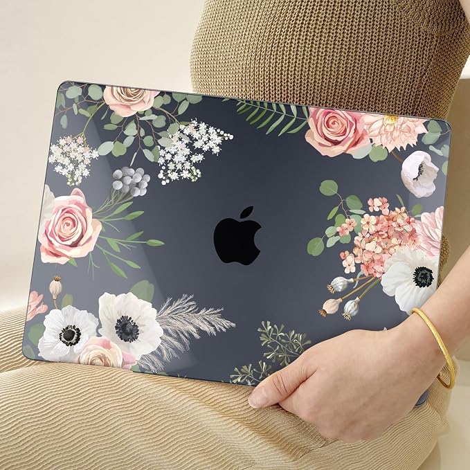 TWOLSKOO Compatible with MacBook Pro 13 inch Case 2023-2016 A2338 M2/M1 A2251 - Image 8