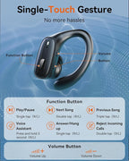 Wireless Earbuds, Sports Bluetooth 5.4 Headphones, Ear Buds - Image 5