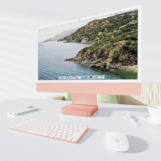 USB C HUB for iMac 24 inch 2021/2023/2024, USB Hub Adapter iMac Accessories for - Image 2