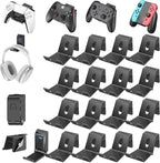 OIVO Controller & Headset Wall Mount Holder Stand, Foldable Headphone Stand by OIVO