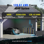 12V 628Ah LiFePO4 Lithium Battery, Built-in Bluetooth 5.0 & 300A BMS, Full - Image 2
