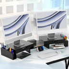 Simple Houseware Desk Dual Monitor Stand Riser - Image 6