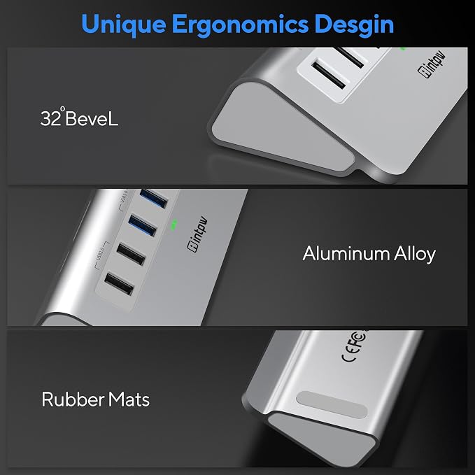 USB C Hub, intpw 9-in-1 USB Hub - Image 3