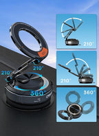 Magnetic Phone Holder For Car, 360°Vacuum Magnetic Car Phone Holder, Car Phone - Image 4