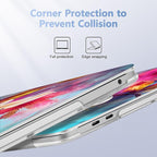 May Chen for New MacBook Pro 13 Case 2022 2020 Release, Plastic Crystal Hard - Image 3