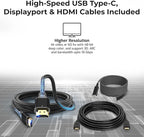 WD22TB4 Dell Docking Station Thunderbolt 4 Dock, 180W AC Adapter, HDMI Cable - Image 5