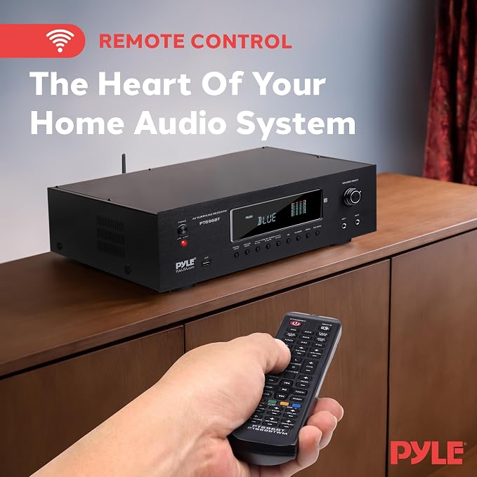 Pyle 1000W Bluetooth Home Theater Receiver - Image 7