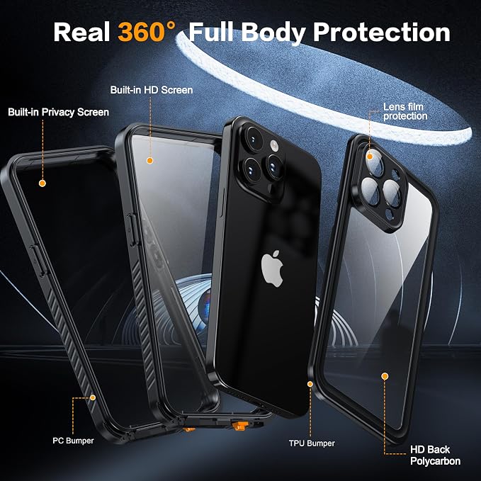 for iPhone 15 Pro Max Case Waterproof - Image 3